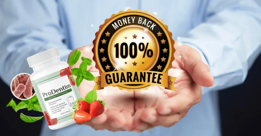 prodentim oral probiotics money back guarantee